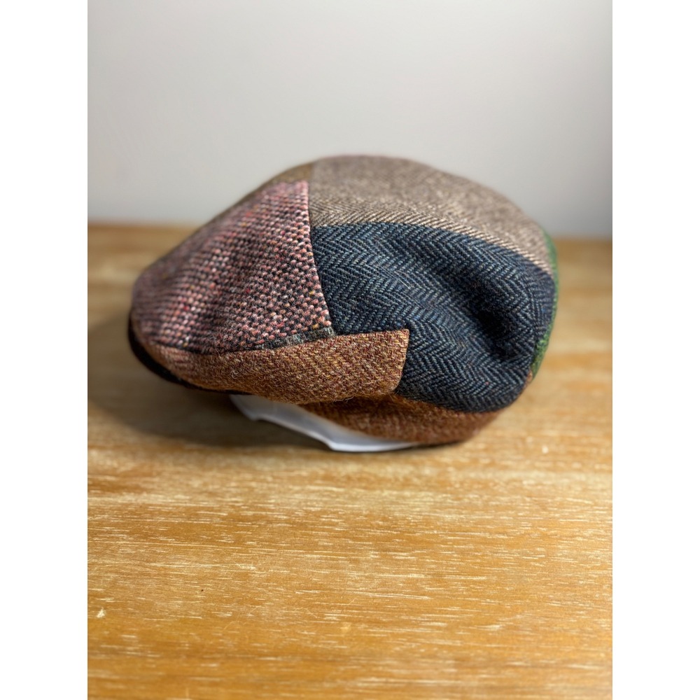 Jonathan Richard Ireland Patchwork Flat Cap 100% … - image 2